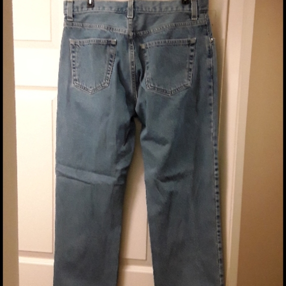 Basic Editions Relaxed 34/32 Men's Jeans Blue - Picture 3 of 3